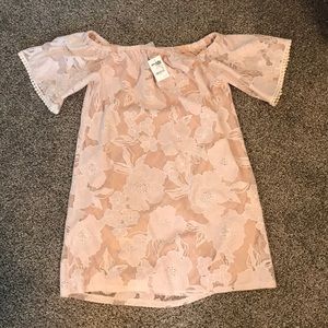 Off the shoulder dress